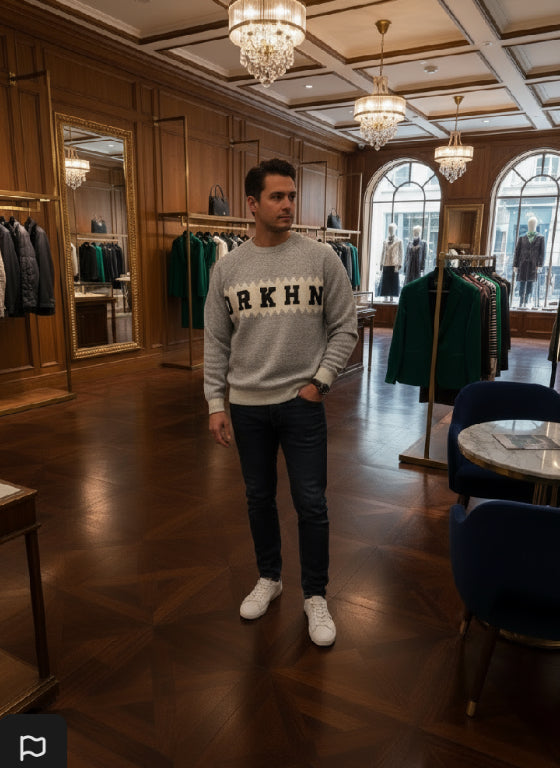 DRKHN UNIVERSITY WOOL SWEATSHIRT