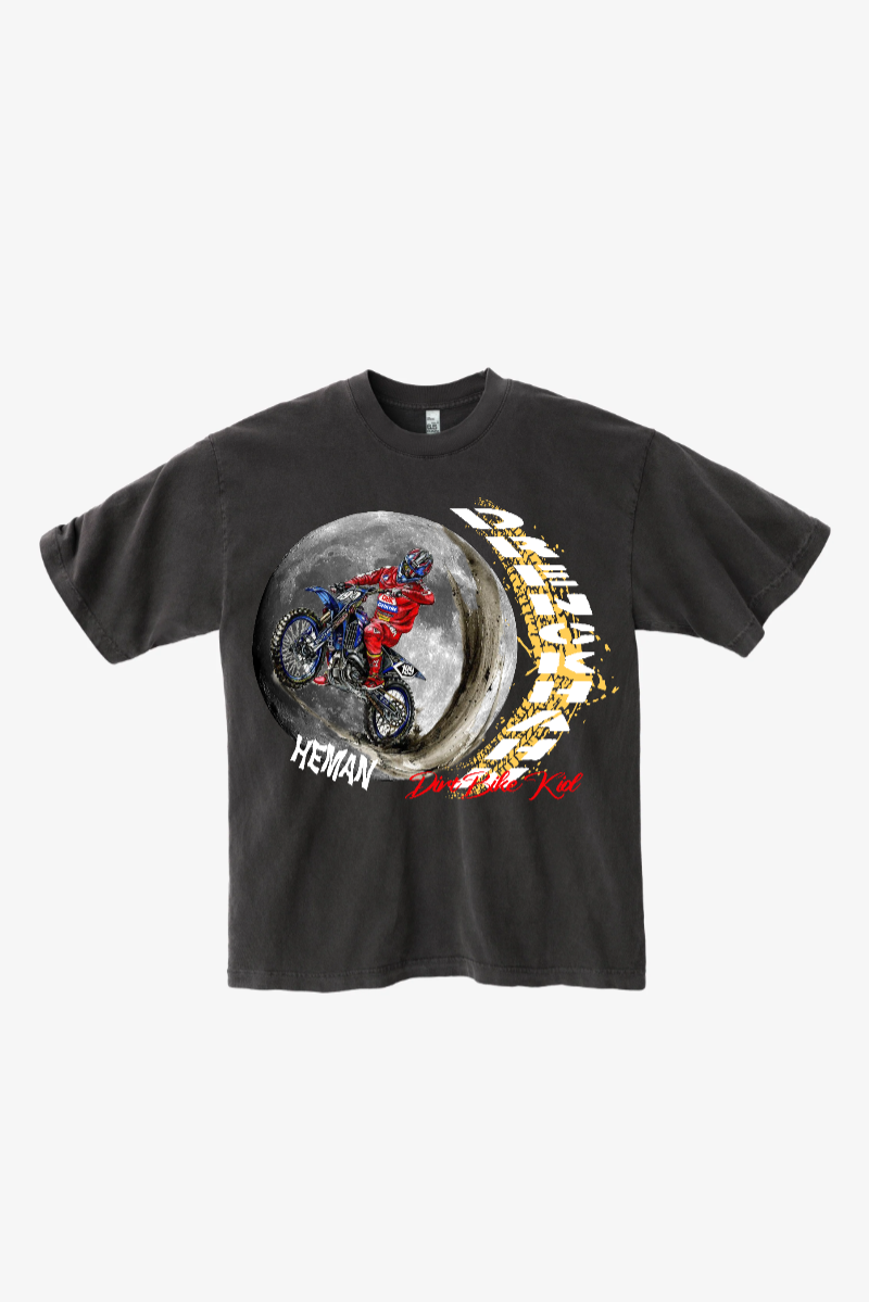 DBK HEMAN x DRKHN ACROSS THE MOON T-SHIRT