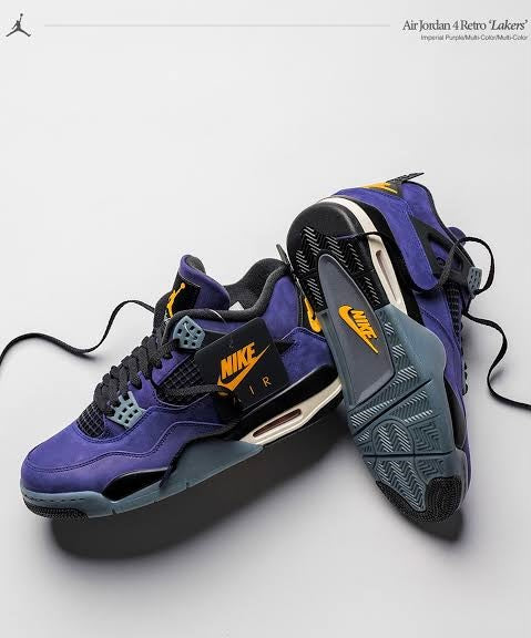 1. Jordan 4 Lakers