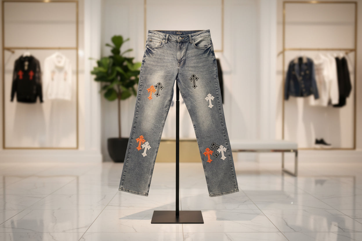 DRKHN CROSS DENIM JEANS